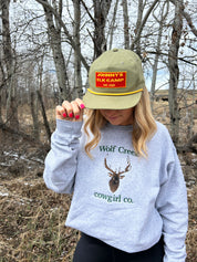 Wolf Creek Cowgirl Co. Elk Logo Crewneck
