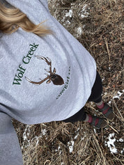 Wolf Creek Cowgirl Co. Elk Logo Crewneck