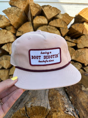 “Having A Boot Scootin’ Heckofa Time” Rope Hat