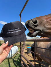 Cowboy Tears on the Rocks Trucker Hat