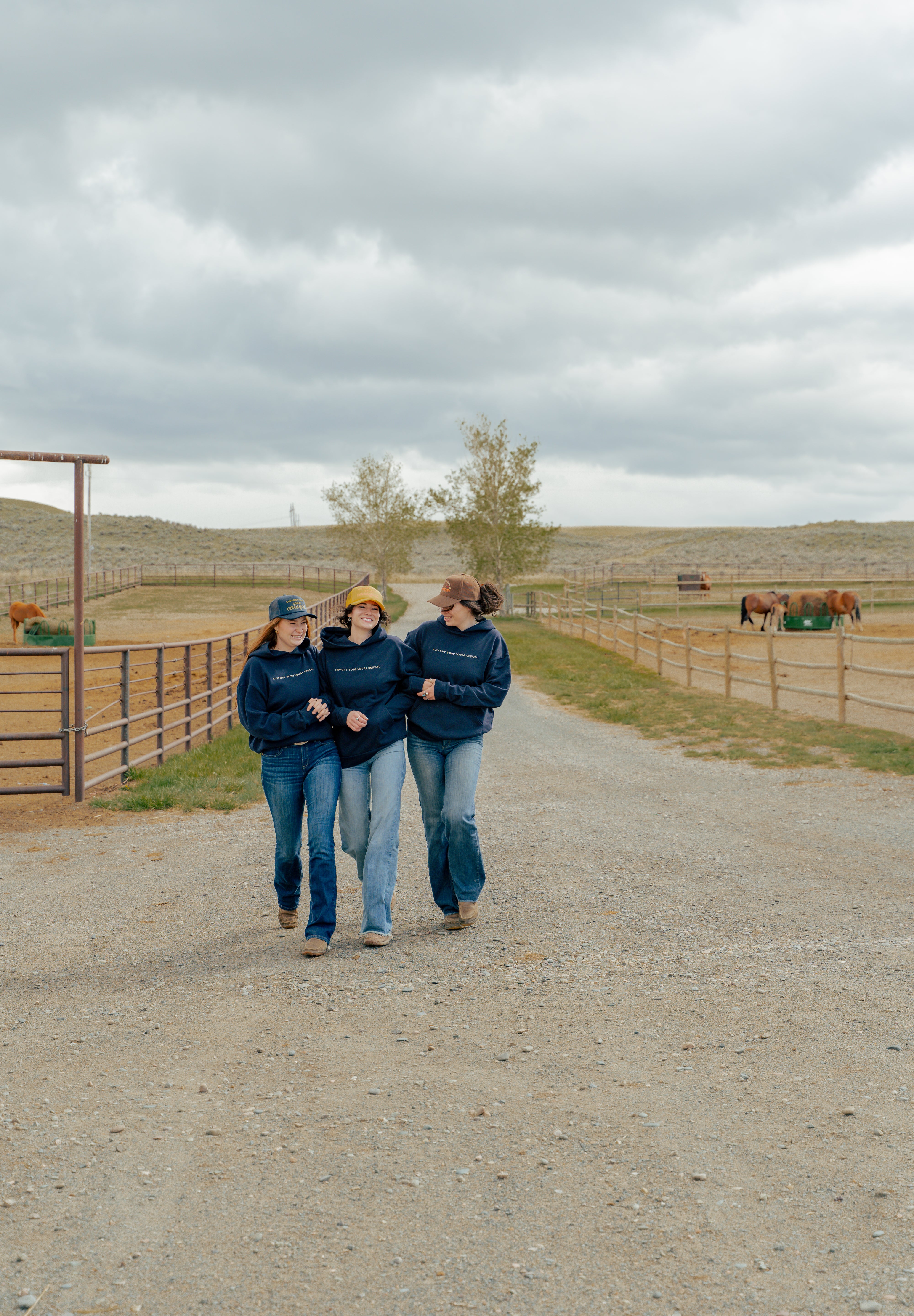 "Support Your Local Cowgal" hoodie