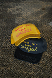 "Support Your Local Cowgal" trucker hat